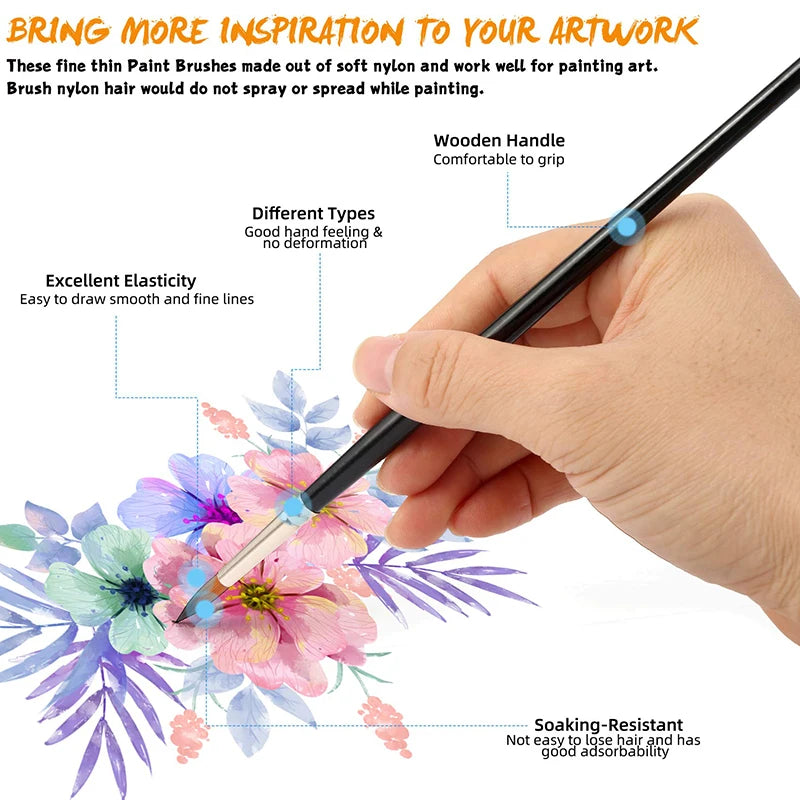 NiftyGear - Pinselset (12 Stk.)