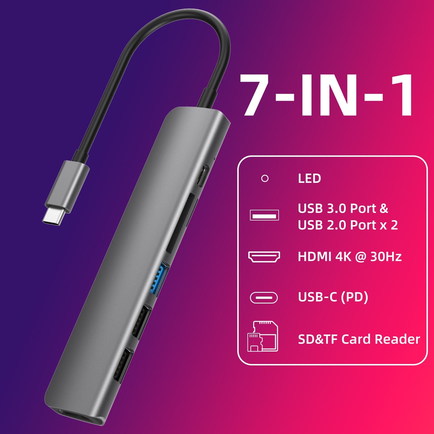 NiftyGear - USB-C Multiport Adapter